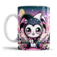 848443-MLA74679946949_022024,Taza Cerámica Kuromi My Melody Hello Kitty Personaje Punk M3