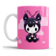 Taza Cerámica Kuromi My Melody Hello Kitty Personaje Punk M1