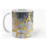 Taza De Cerámica Kintsugi Belleza Café Unir Oro