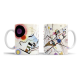 838133-MLA74063501121_012024,Taza Composición Ocho Wassily Kandinsky Arte Abstracto Obra