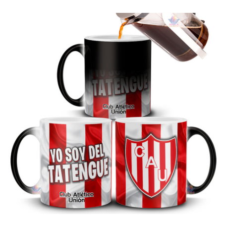 654740-MLA75665902457_042024,Taza Mágica Unión De Santa Fé Tatengue Club Fútbol Argentina