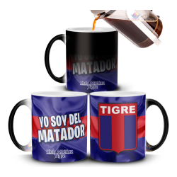 642474-MLA75665724297_042024,Taza Mágica Tigre Matador Club Atlético Fútbol Argentina 