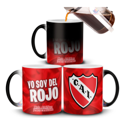 982755-MLA75507169682_042024,Taza Mágica Independiente Rojo De Avellaneda Club Fútbol