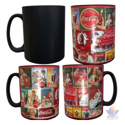 Taza Mágica Coca Cola Gaseosa Afiches Retro Vintage Cerámica