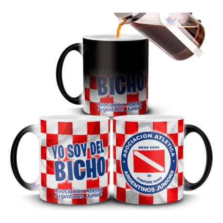 812282-MLA75663472299_042024,Taza Mágica Argentinos Juniors Bicho Asociación Fútbol 