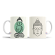 977958-MLA75724158686_042024,Taza De Cerámica Namaste Buda Meditacion Yoga Paz Mod 02