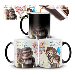 941272-MLA75527645048_042024,Taza Mágica Up Aventura Carl Ellie Amor Pareja San Valentin