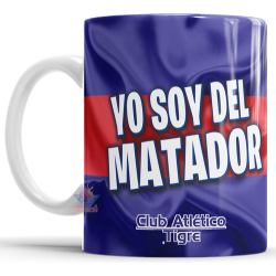 790310-MLA75661408621_042024,Taza De Cerámica Tigre Matador Club Atlético Fútbol Copa 