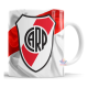 954410-MLA75502553740_042024,Taza De Cerámica River Plate Millonario Club Atlético Fútbol