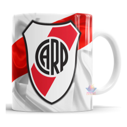 Taza De Cerámica River Plate Millonario Club Atlético Fútbol
