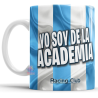 Taza De Cerámica Racing Club Academia De Avellaneda Fútbol