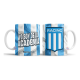 680050-MLA75661209267_042024,Taza De Cerámica Racing Club Academia De Avellaneda Fútbol