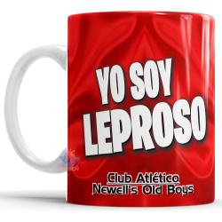 691726-MLA75503056146_042024,Taza De Cerámica Newells Old Boys Lepra Rosario Fútbol Copa