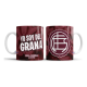 744320-MLA75502760482_042024,Taza De Cerámica Lanús Granate Club Atlético Fútbol Escudo