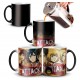 Taza Mágica Attack On Titan Levi Anime Termosensible Mod 03