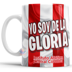 937905-MLA75502739096_042024,Taza De Cerámica Instituto Gloria Central Córdoba Fútbol 