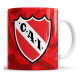 649835-MLA75502540568_042024,Taza De Cerámica Independiente Rojo De Avellaneda Fútbol 