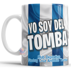 993121-MLA75660642629_042024,Taza De Cerámica Godoy Cruz Antonio Tomba Mendoza Fútbol