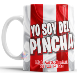 881689-MLA75502647646_042024,Taza De Cerámica Estudiantes Pincha De La Plata Club Fútbol