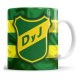 879656-MLA75660809399_042024,Taza De Cerámica Defensa Y Justicia Halcón Fútbol Argentina