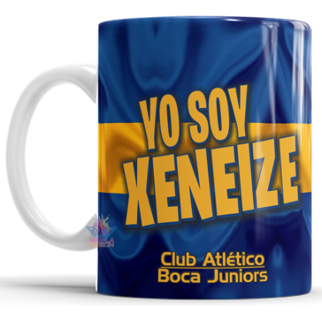 732278-MLA75660640719_042024,Taza De Cerámica Boca Juniors Xeneixe Fútbol Argentina Copa