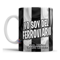 971521-MLA75502735552_042024,Taza Cerámica Central Córdoba Ferroviario Fútbol Argentina