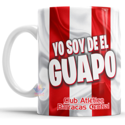 756242-MLA75502527412_042024,Taza De Cerámica Barracas Central Guapo Fútbol Argentina 