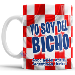 616392-MLA75660322423_042024,Taza De Cerámica Argentinos Juniors Bicho Fútbol Argentina 