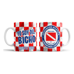 Taza De Cerámica Argentinos Juniors Bicho Fútbol Argentina
