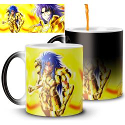 Taza Mágica (térmica) Caballeros Del Zodiaco Saga Géminis