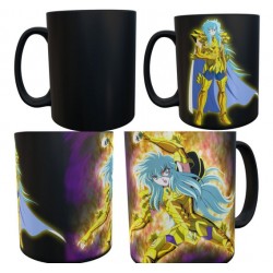 Taza Mágica Piscis Seiya Caballeros Del Zodiaco Cerámica