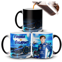 Taza Mágica Colapinto Franco Piloto Formula 1 F1 Carrera