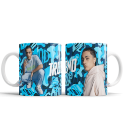 Taza Cerámica Trueno Cantante Rapero Trap Freestyle
