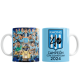 Taza De Cerámica - Racing Campeón Conmebol Sudamericana 2024