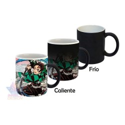 Taza Mágica Kimetsu No Yaiba /demon Slayer