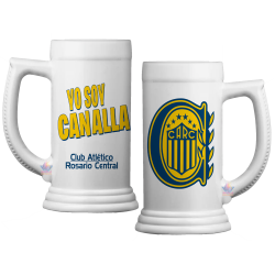 Vaso Jarra Chop Fernetero Chopera Cerveza Rosario Central