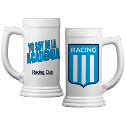 Vaso Jarra Chop Fernetero Chopera Cerveza Racing Club
