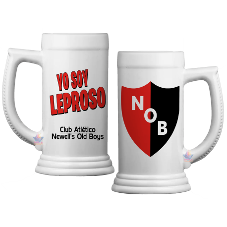 Vaso Jarra Chop Fernetero Chopera Cerveza Newell's Old Boys