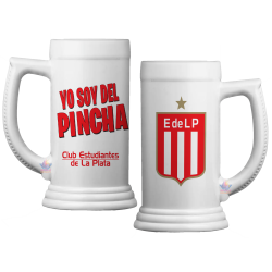 Vaso Jarra Chop Cerveza Estudiantes De La Plata Pincha