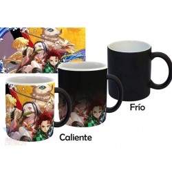 Taza Mágica Kimetsu No Yaiba Demon Slayer Cerámica Termosens