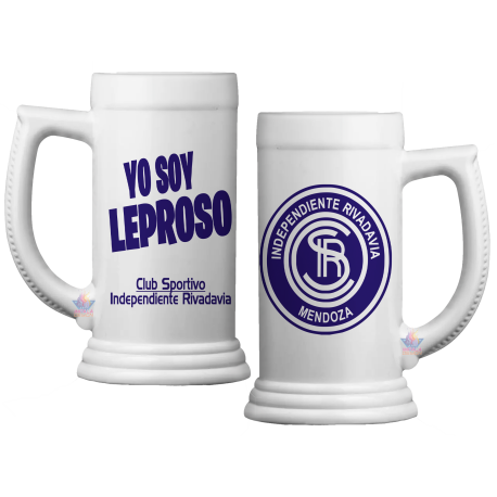 Vaso Jarra Chop Fernetero Chopera Independiente Rivadavia Mendoza