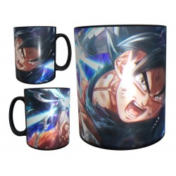 Taza Mágica Goku Kamehameha Ultra Instinct Dragon Ball Supe