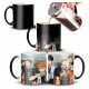 Taza Mágica Haikyuu Anime Manga Personajes Mod 01