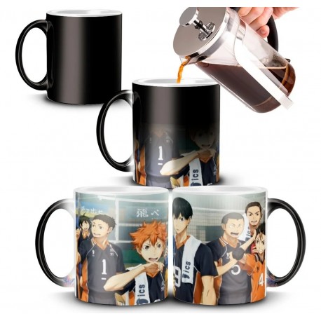 Taza Mágica Haikyuu Anime Manga Personajes Mod 01