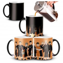 Taza Mágica Haikyuu Anime Manga Personajes Mod 02