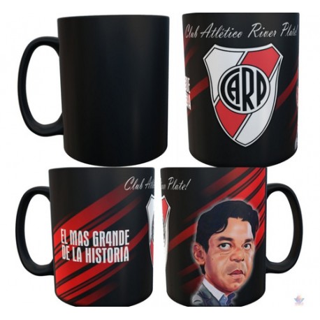 Taza Mágica Muñeco Gallardo El Mas Grande River Plate Mod3