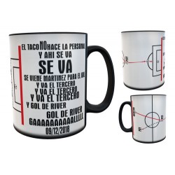 Taza Mágica River Plate Gol Pity Martinez A Boca Final