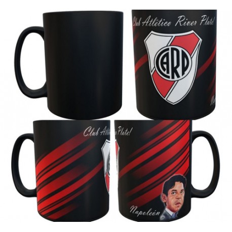 Taza Mágica River Plate Muñeco Gallardo El Mas Grande Ceram