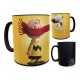 Taza Mágica Snoopy Charlie Brown Bufanda Carlitos Cerámica