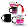 Taza Mágica Madrina Padrino Regalo Pinguino Amor